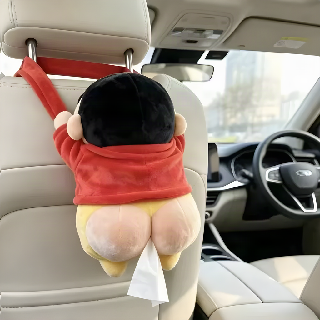 Cheeky Plush Tissue Holder