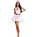 White Nurse Costume Dress